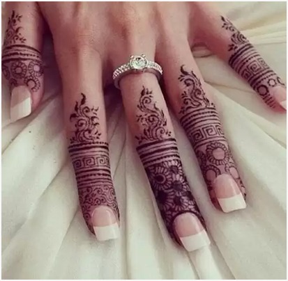 Delicate Miniature Mehndi Design